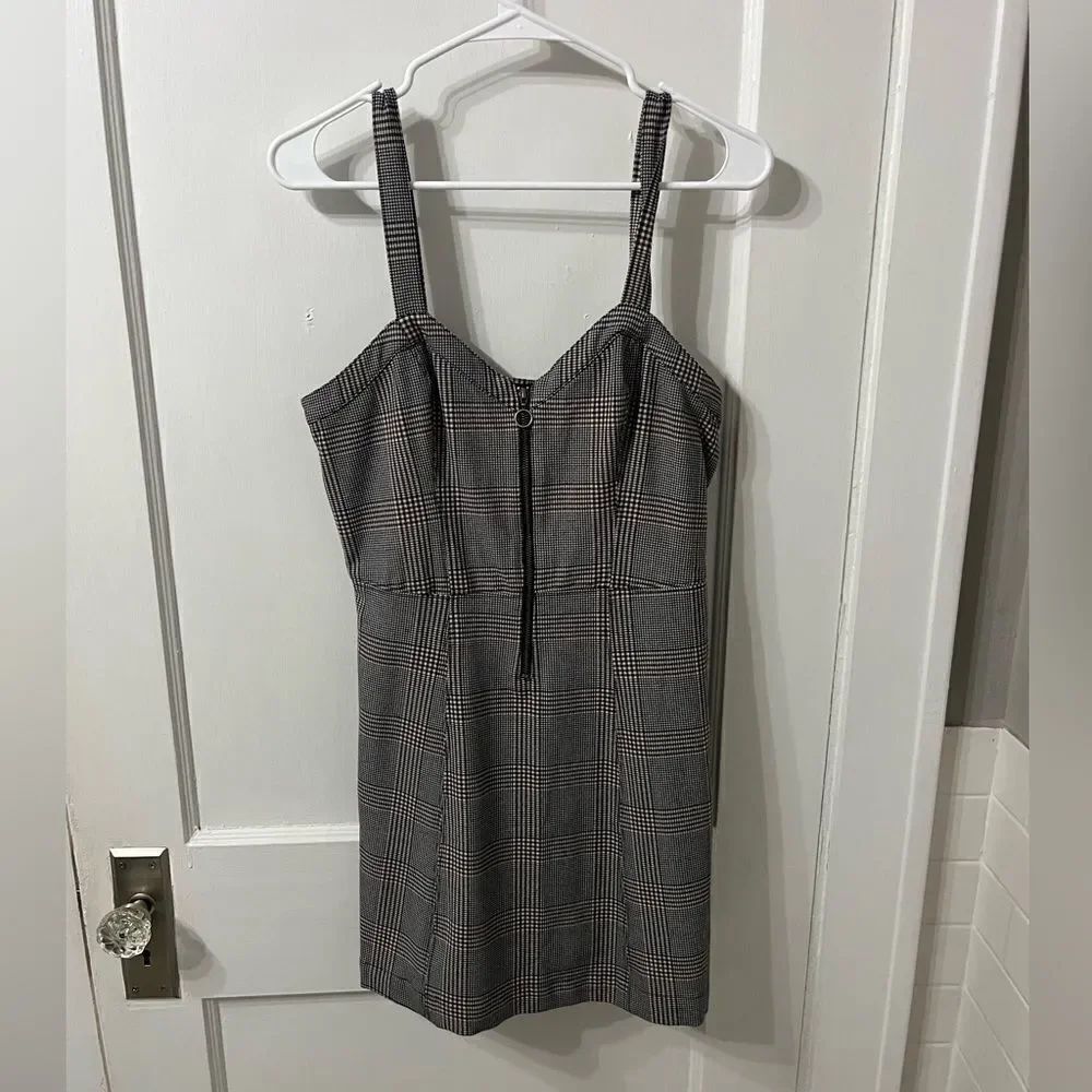 Plaid Grey Women's jumper